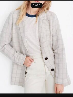 Madewell Dorset linen blazer